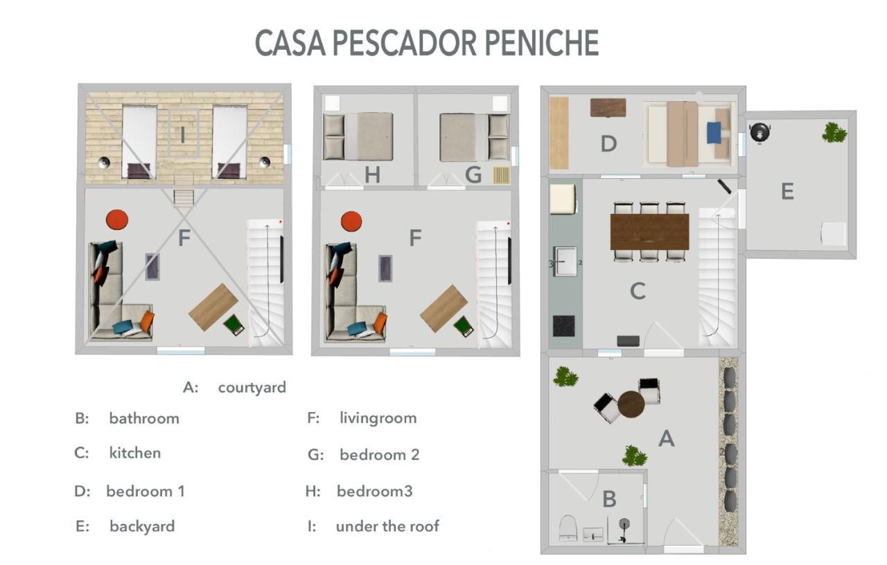 Casa Pescador Peniche Villa Exteriör bild